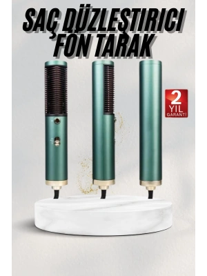 Fön Tarak Saç Düzleştirici Saç Kurutma Makinesi Sıcak Hava Fırçası
