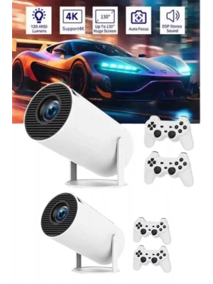 Full HD 8 GB Ayaklı Çift Kollu 4K Video Oyun Konsolu Taşınabilir