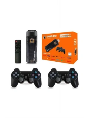 Game Box Android Tv 36500 Oyunlu Atari 5g 8k HDR Ultra HD 64 GB