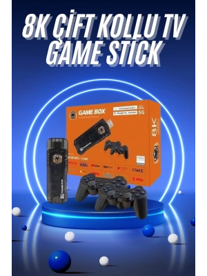 Game Box Android Tv 36500 Oyunlu Atari 5g 8k HDR Ultra HD 64 GB