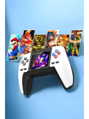 Game Stick Oyun Konsolu 520 Oyunlu Retro Oyunlu Led Ekran
