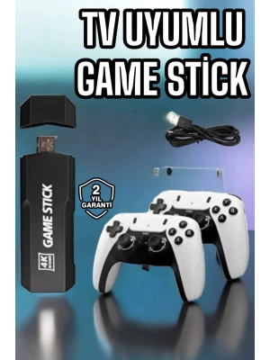 Game Stick Retro 8K ULTRA HD Video Oyun Konsolu Android Tv Özelliği