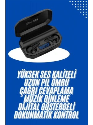 Gaming Kulaklık Bluetooth 5.2 Kablosuz Kulakiçi Rgb Işıklı Çift Mikrofonlu