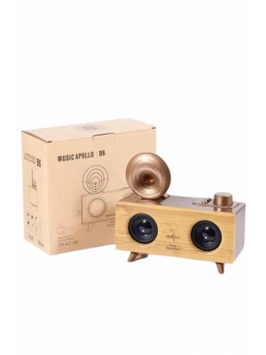 Gramafon Radyo Bluetooth Hoparlör Nostaljik Radyo FM Radyo