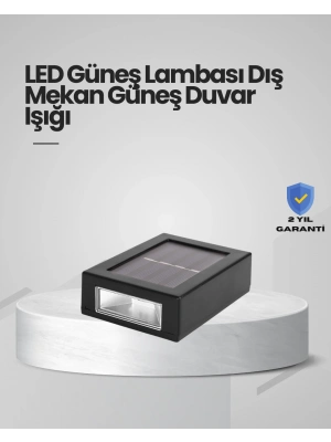 Güneş Enerjili LED Duvar Aydınlatması