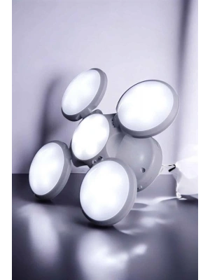 Güneş Enerjili Solar Aydınlatma Kamp Çadır Lambası Şarjlı Ampül Led Şarjlı El Feneri Işıldak