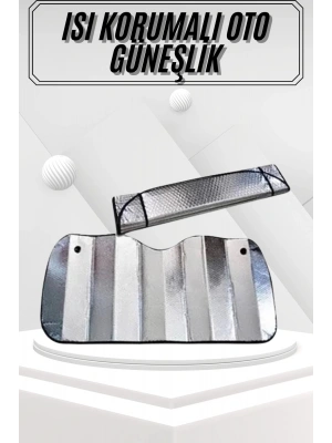 Güneşlik Koruyucu Perde Metalize Oto Araç Araba Güneşliği Ön Cam Güneşliği