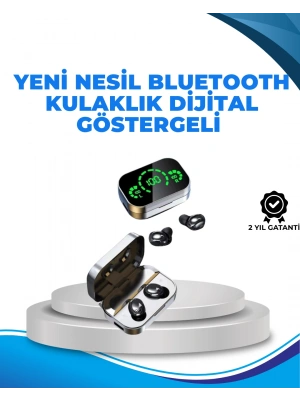 Gürültü Engelleyici Bluetooth Kulaklık – Akıllı Ekranlı, HiFi Ses Kalitesi