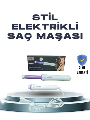 GW 32mm Döner Başlıklı Saç Kıvırma Makinesi – Her An Her Yerde Profesyonel Şekillendirme