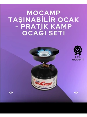 Hafif ve Kompakt Tasarımlı Taşınabilir Kamp Ocağı – Ergonomik Kullanım