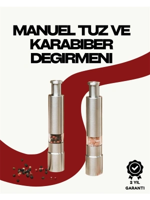 Hafif ve Kompakt, Taşınabilir Baharat Öğütücü - Mutfak ve Masa için