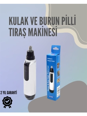 Hassas 3D Bıçaklı Kulak ve Burun Tıraş Makinesi