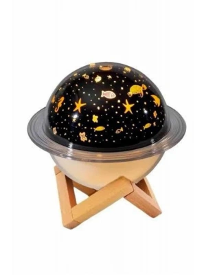 Hava Nemlendirici Renk Değiştiren Oda Kokusu Yıldızlı Projektör