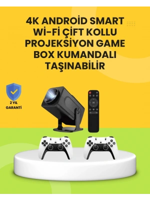 HCS350pro Android 11 İşletim Sistemli Mini Projektör