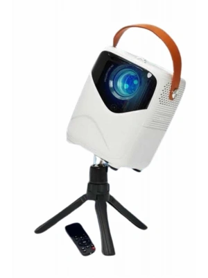 HD Ayaklı Portatif Projeksiyon Cihazı Android İşlemcili Sinema Projektörü