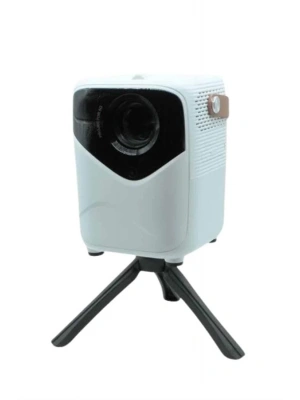 HD Ayaklı Portatif Projeksiyon Cihazı Bluetooth Wifi Akıllı Android İşlemcili