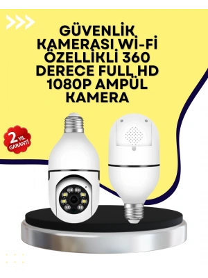 İki Yönlü Ses Destekli Ev Güvenlik Kamerası – Yerel Kayıt Özellikli