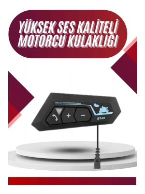 Intercom Bluetooth Kask Kulaklık Motosiklet Kulaklık 5.0 Bluetooth