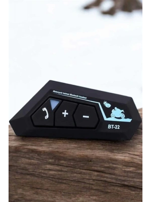 İnterkom Intercom Kask Kulaklık Bt22 Bluetooth Motosiklet Kulaklık 5.0 Bluetooth