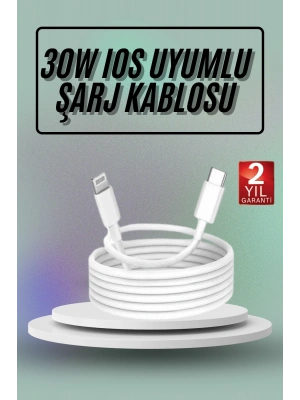İOS Uyumlu 8 X Xs Xr 11 12 13 14/Pro Max Mini Plus Şarj Kablosu