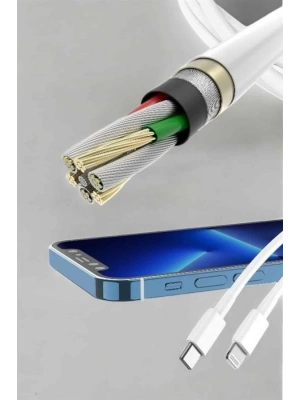 Iphone Tüm Modellerle Uyumlu Hızlı Şarj Kablosu İOS 30W