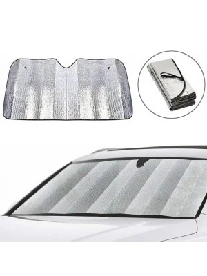 Isı ve Güneş Yansıma Önleyici Oto Ön Cam Güneşliği Opel Astra Fiat Egea Hyundai i20 Renault Megane