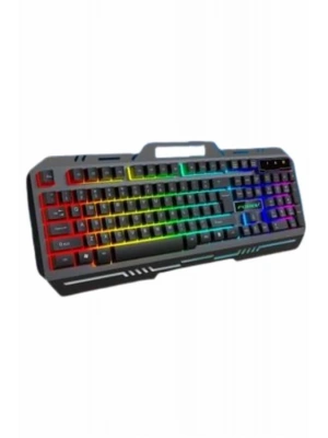 Işıklı Oyuncu Q Klavye Mouse Seti Siyah Gaming Oyuncu Klavye