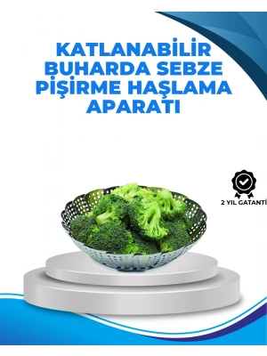 Isıya Dayanıklı, Tüm Tencere Boylarına Uyumlu Sebze Sepeti – Bulaşık Makinesi Güvenli