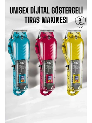 Islak ve Kuru Kullanıma Uygun Şarjlı Tıraş Makinesi