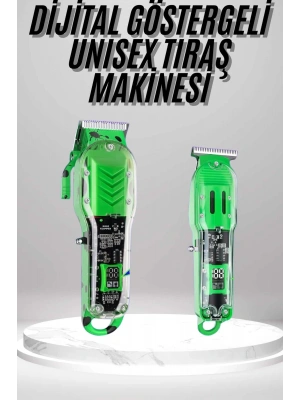 Islak ve Kuru Kullanıma Uygun Şarjlı Tıraş Makinesi Kısaltma Makinesi