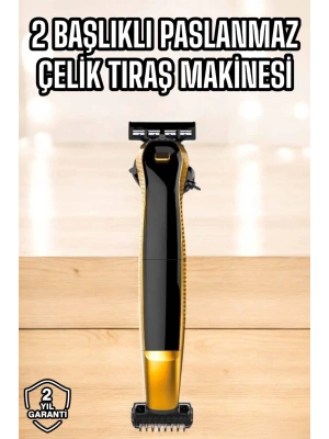 Jilet Başlıklı Tıraş Makine Sinek Kaydı Tıraş Seyahat Tipi Suya Dayanıklı