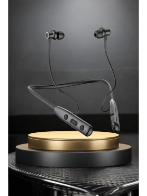 Kablolu Bluetooth Kulaklık Boyun Bantlı ANC Özelliği Yüksek Ses Kaliteli 100 saat