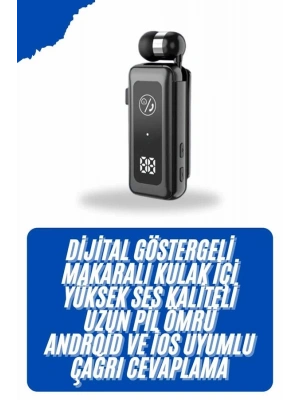Kablolu Kulak İçi 5.2 Makaralı Titreşimli Bluetooth Kulaklık Hafıza Kart