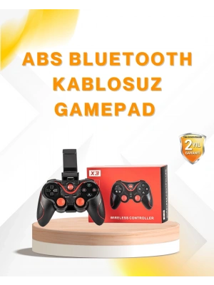 Kablosuz Bluetooth Gamepad PC Android TV Uyumlu Oyun Kumandası