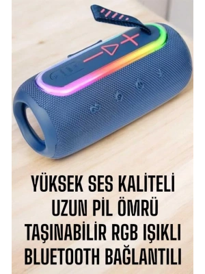 Kablosuz Bluetooth Hoparlör Uzun Pil Ömrü Taşınabilir