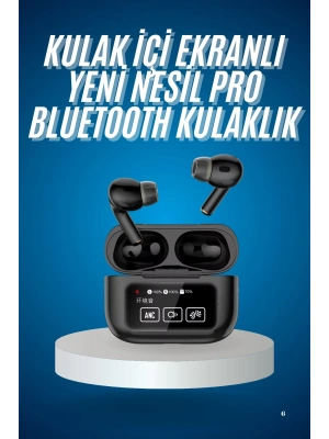 Kablosuz Bluetooth Kulaklık Pro Yeni Nesil Dokunmatik Kontrol