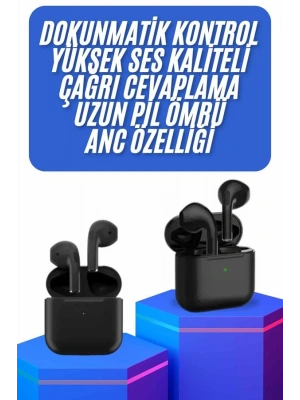 Kablosuz Bluetooth Kulaklık TWS Pro5 Kulaklık ANC Özelliği Dokunmatik Kontrol