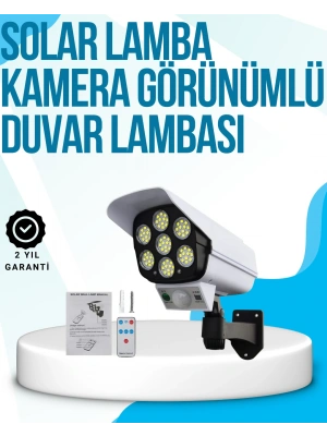 Kablosuz, Güneş Paneliyle Şarj Olan Dış Mekan Lambası – 8-10 Saat Aydınlatma Süresi