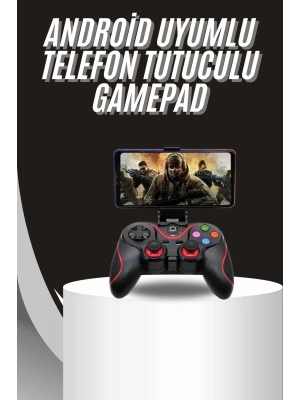 Kablosuz Oyun Kolu Bluetooth Joystick Gamepad Android Uyumlu