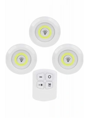 Kablosuz Pilli Işıldak  Masa Lambası Mutfak Tezgah Altı Banyo Dolabı Dolap İçi