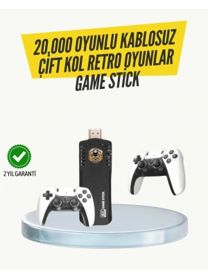 Kablosuz Retro Oyun Konsolu – Geniş Oyun Kütüphanesi ve HD Görüntü ile Sonsuz Eğlence
