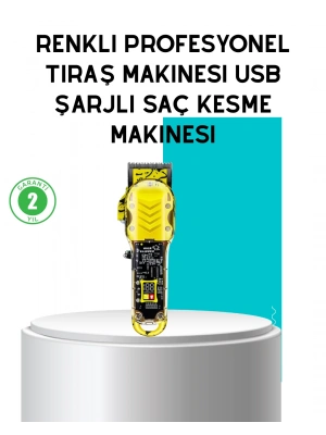 Kablosuz T Bıçaklı Saç Kesme ve Sakal Düzeltme Makinesi