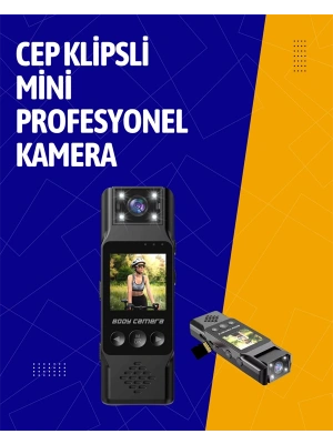 Kablosuz WiFi Bağlantılı Full HD Mini Kamera – Döngüsel Kayıt ve Hareket Algılama Özellikli