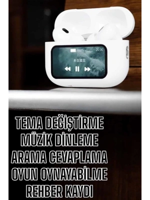 Kablosuz Yeni Nesil Bluetooth Bağlantılı Dokunmatik Ekranlı Kulak İçi Pro