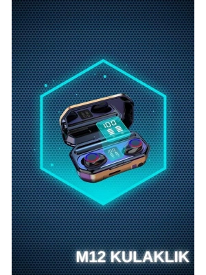 Kadınlar İçin 3 Kordonlu Akıllı Saat ve Dijital Göstergeli Powerbankli Bluetooth Kulaklık Dokunmatik Kontrol