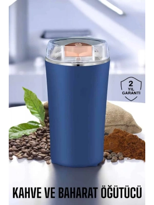 Kahve Ve Baharat Öğütücü Dayanıklı Paslanmaz Çelik Kolay Kullanım