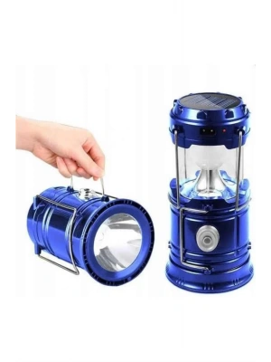 Kamp Lambası Güneş Enerjili Led Lamba Işıldak Şarjlı Powerbank Özellikli