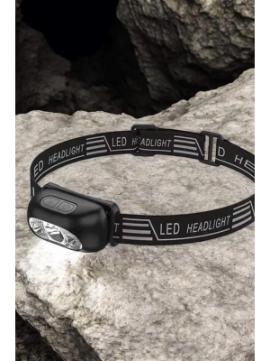 Kamp Lambası Led Işık Kafa Lambası Balıkçı Lambası Ayarlanabilir