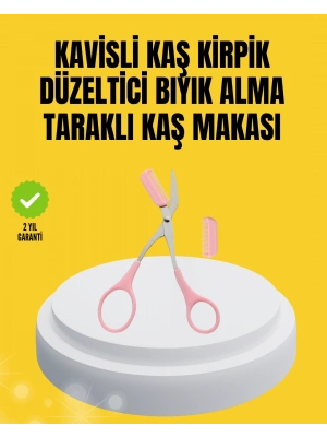 Kaş, Kirpik ve Tırnak Çevresi Temizliği İçin Çok Fonksiyonlu Makas