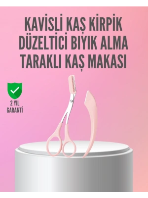 Kaş ve Kirpik Şekillendirme İçin Yüz Bakım Makası